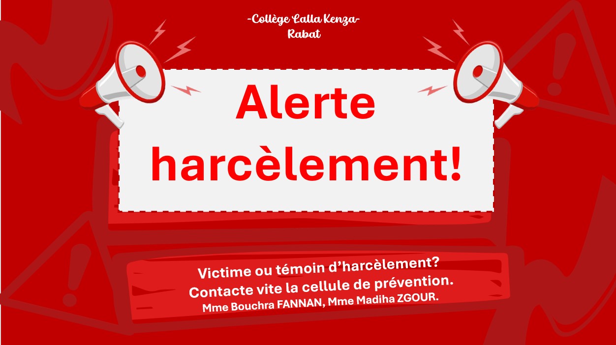 ALERTE HARCELEMENT!